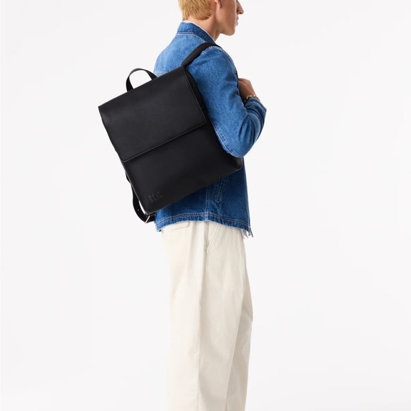 SOLD OUT EVERYWHERE AND NOT COMING BACK TO BEIS NWT BEIS x Wicked Black Backpack - Picture 3 of 5